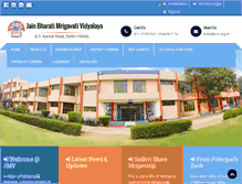 Tablet Screenshot of jainbharati.com